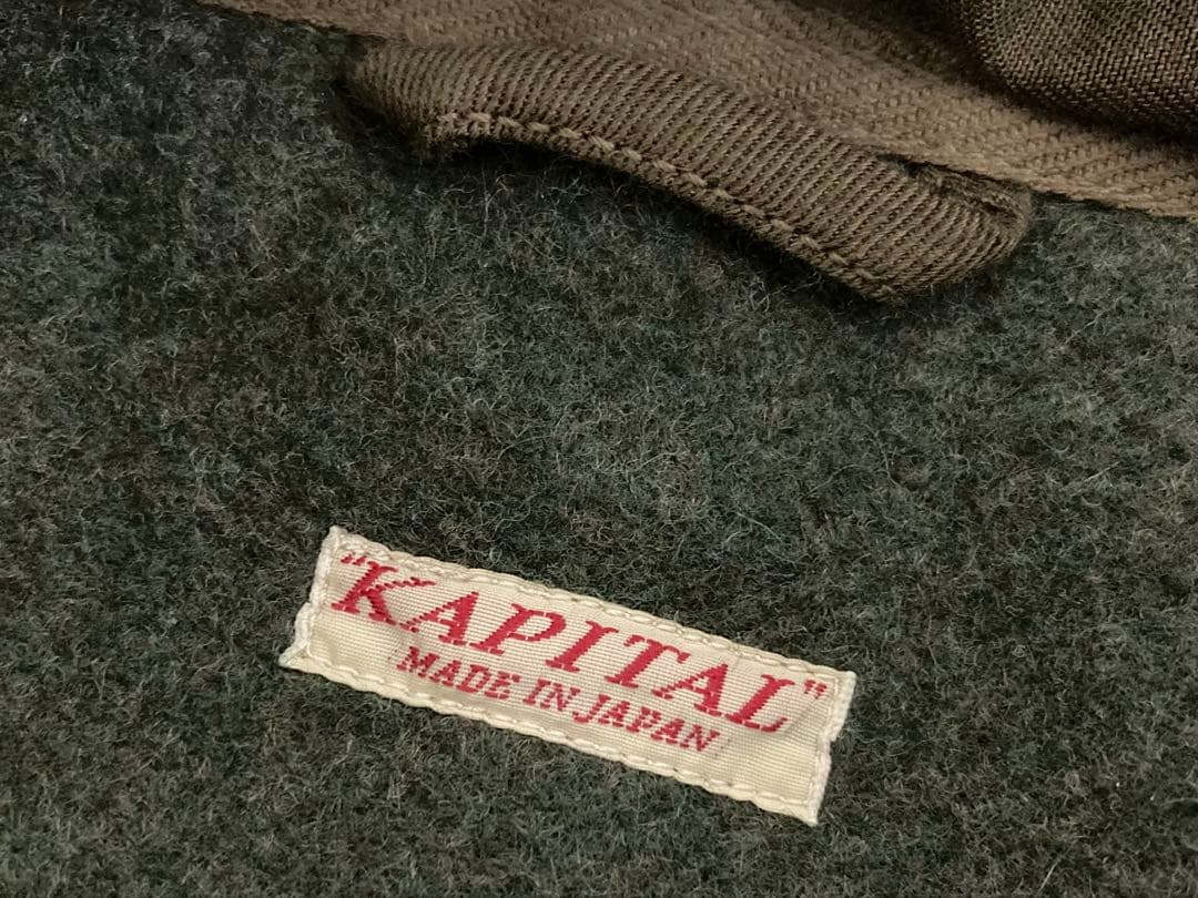 KAPITAL キャピタル かつらぎ起毛 リング コート