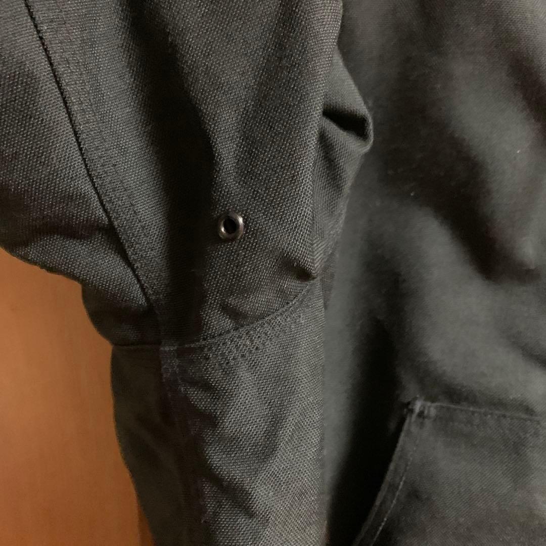 USA製　Carharttアクティブジャケット　希少刺繍ロゴ　ブラック　LR