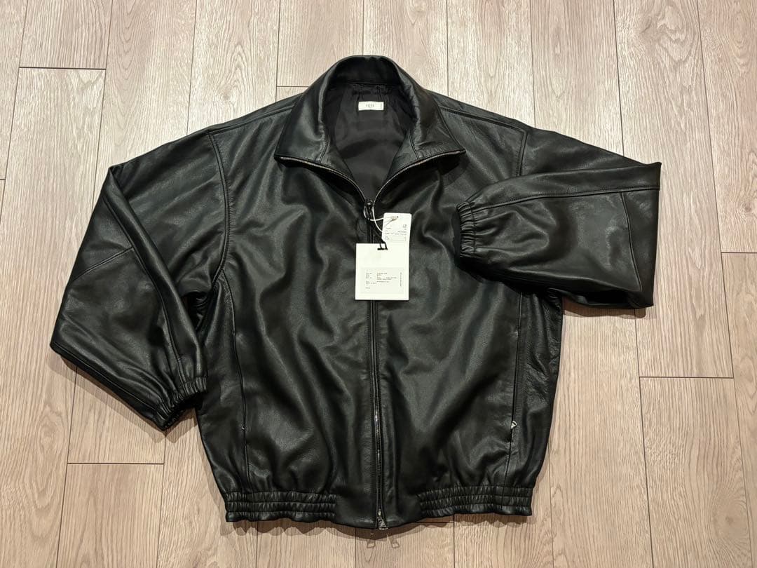 ジャケット・アウター yoke Carf Leather Truck Jacket Black 2
