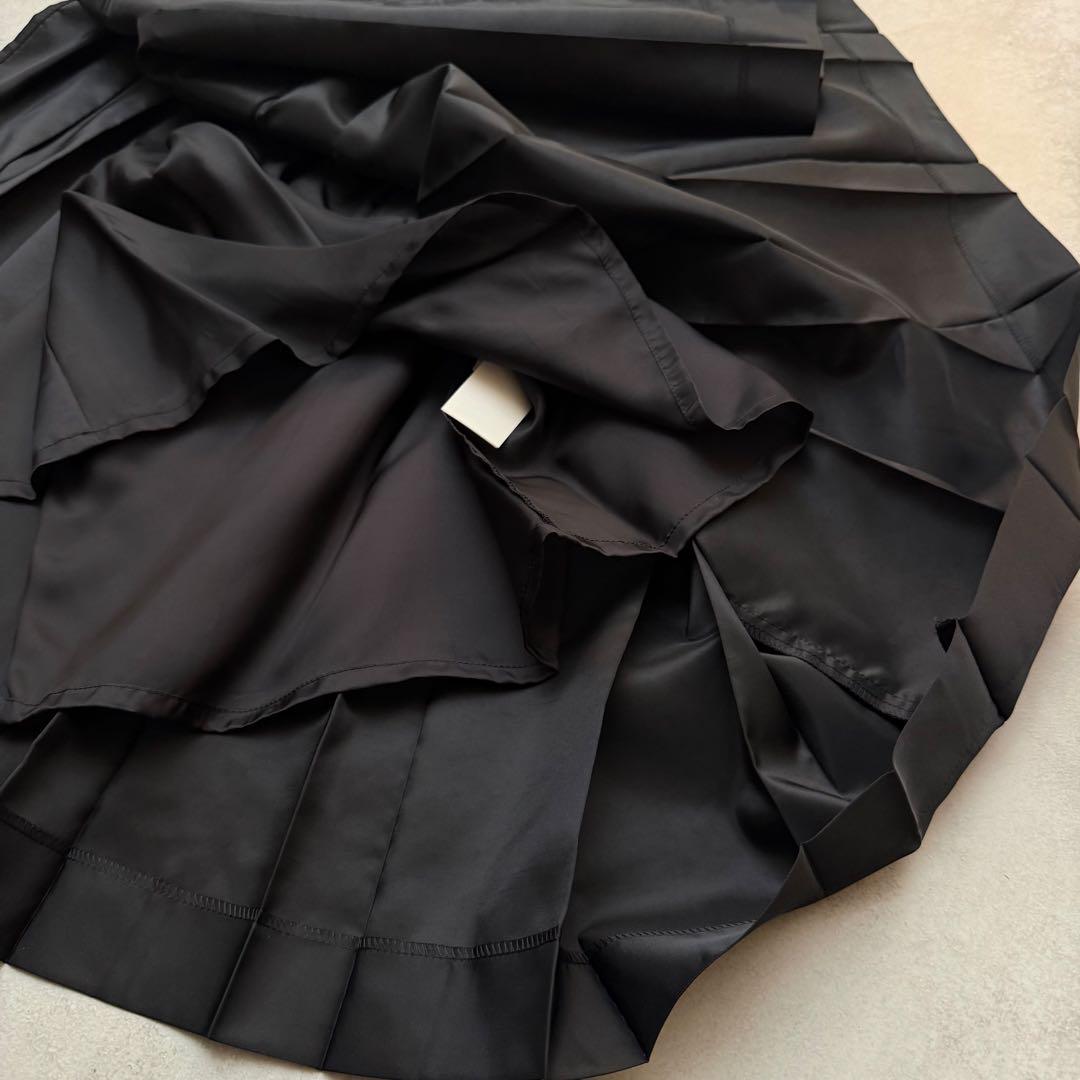美品　 定価9万　sacai サカイ　ナイロンツイルスカート ロング　M 黒