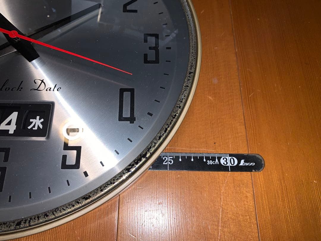 昭和レトロ　動作品　HITACHI synclock date スペースエイジ