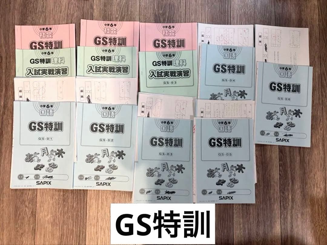 2026年受験 Sapix6年生冬期講習&正月特訓