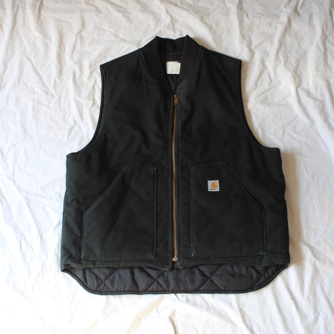Carhartt VO1 ダックベスト ワークベスト BLK ブラック usa