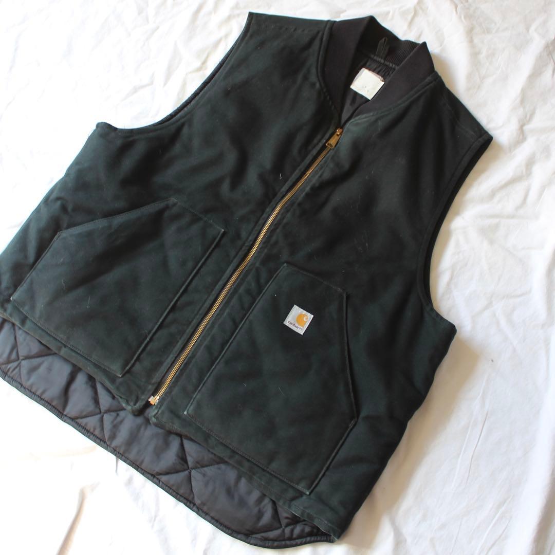 Carhartt VO1 ダックベスト ワークベスト BLK ブラック usa