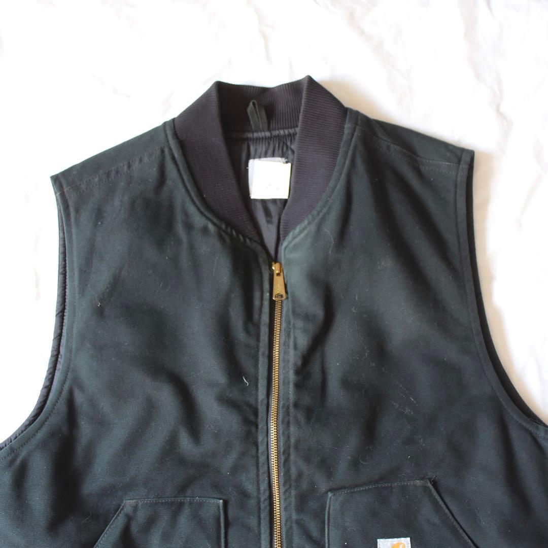 Carhartt VO1 ダックベスト ワークベスト BLK ブラック usa