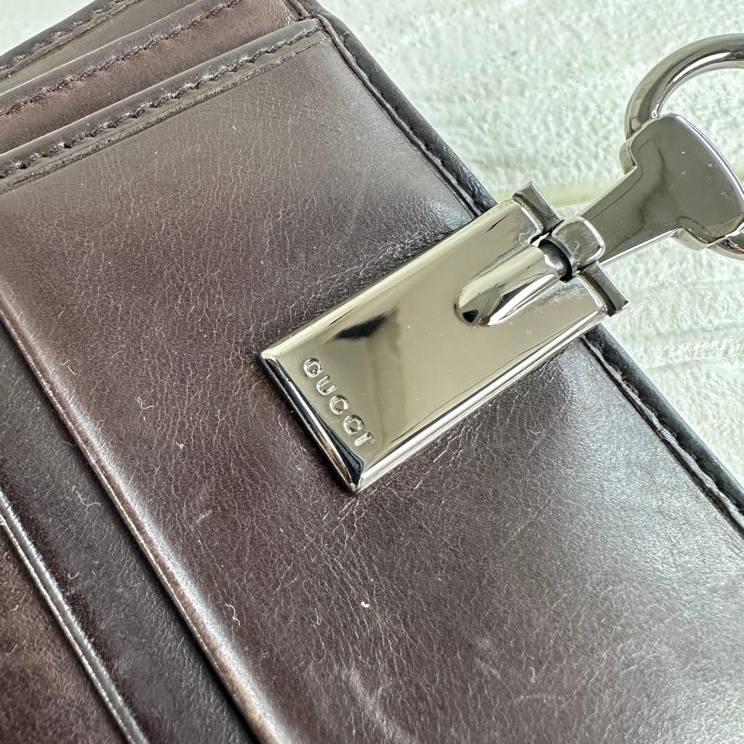 ✨希少✨ GUCCI GG柄 二つ折り財布 101603 箱付き ヴィンテージ