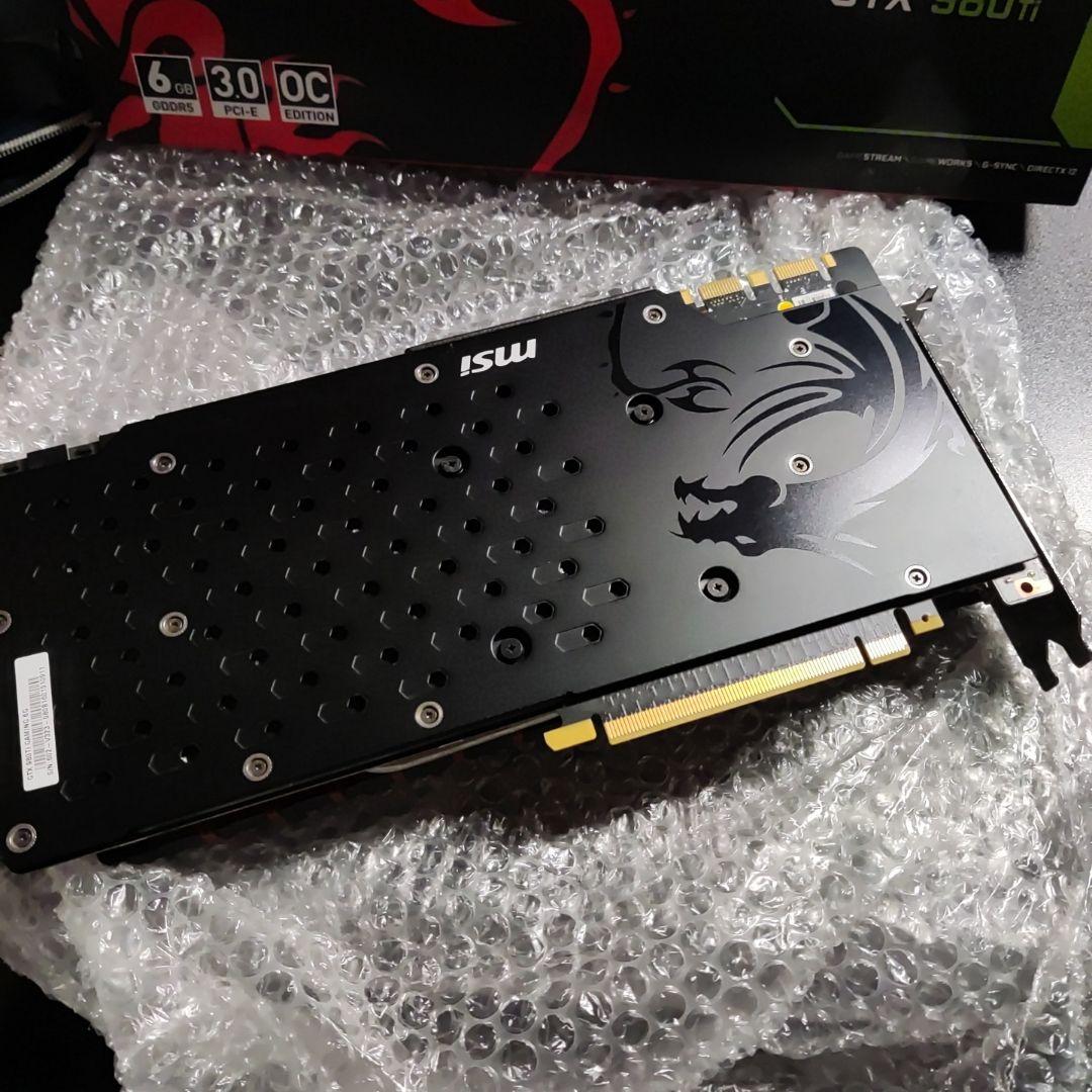 MSI GTX 980TI GAMING 6G グラフィックスボード
