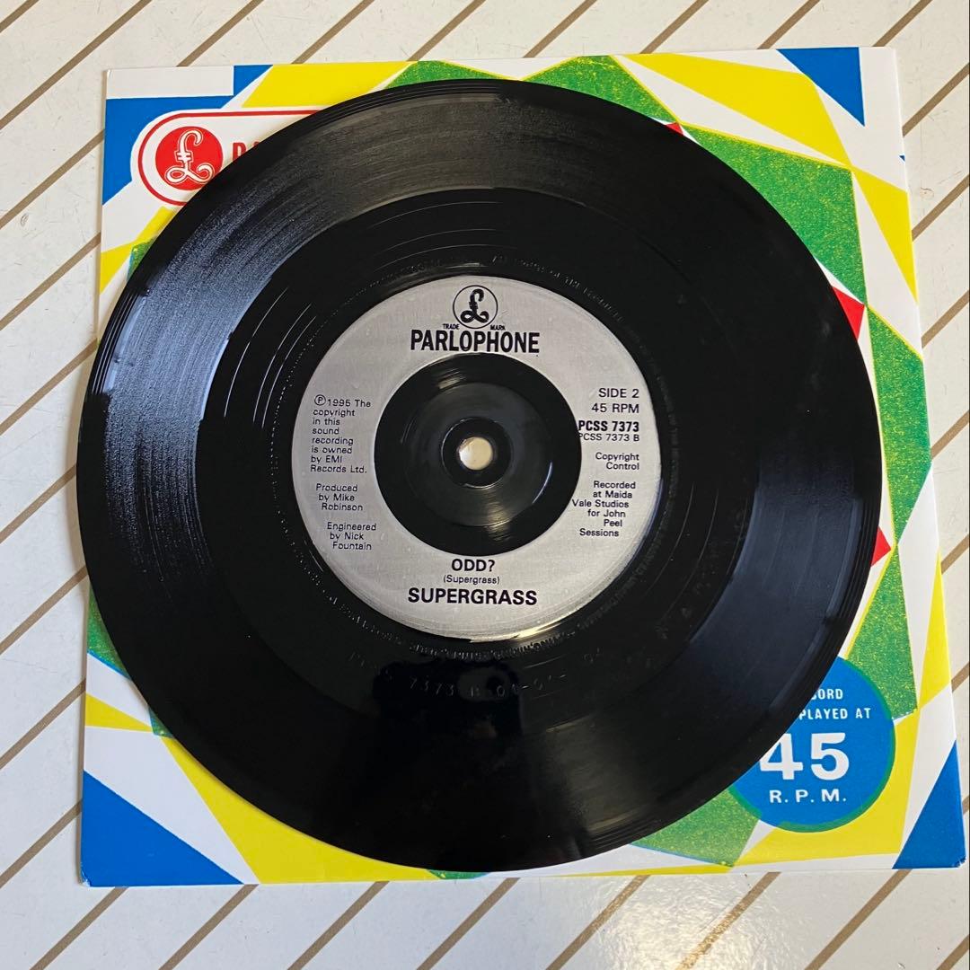 初回UKアナログ盤　SUPERGRASS I SHOULD COCO レコード