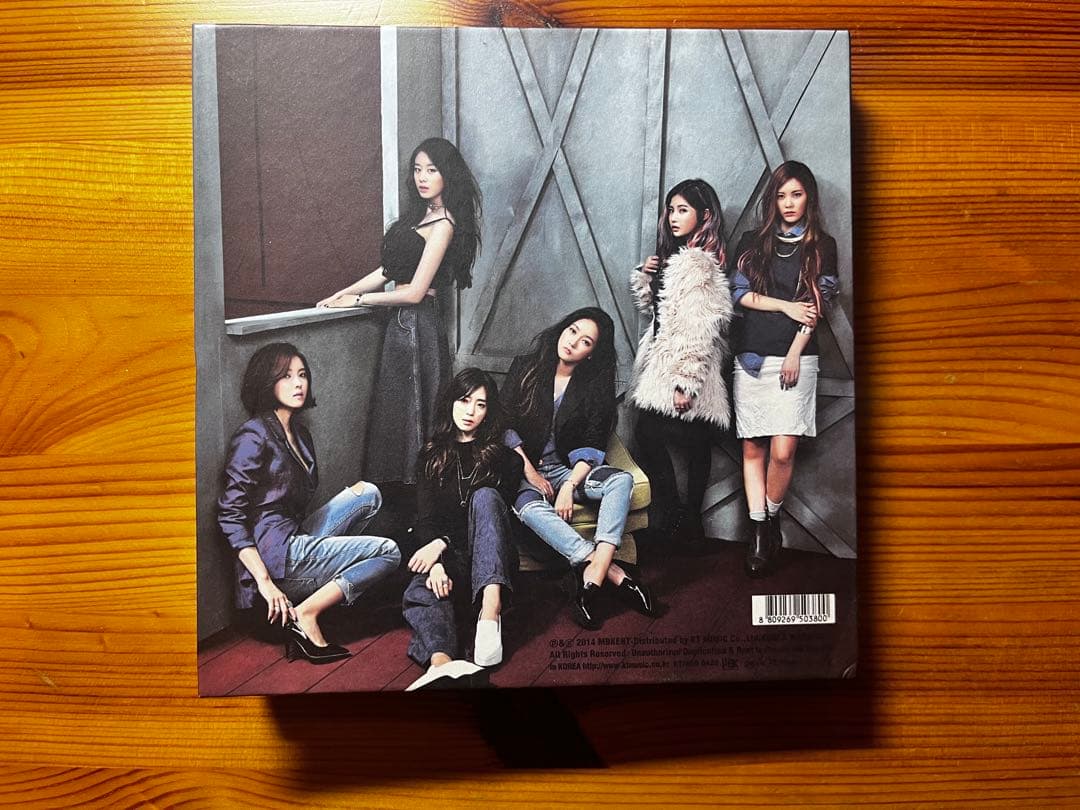 T-ARA And&End メンバー6人サイン入り
