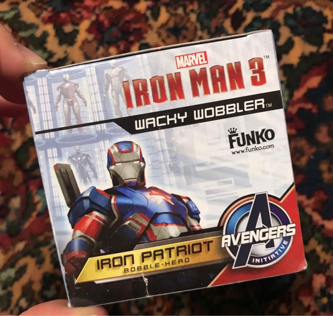 FUNKO ボビングヘッド　アイアンマン3 アイアンパトリオット　 新品