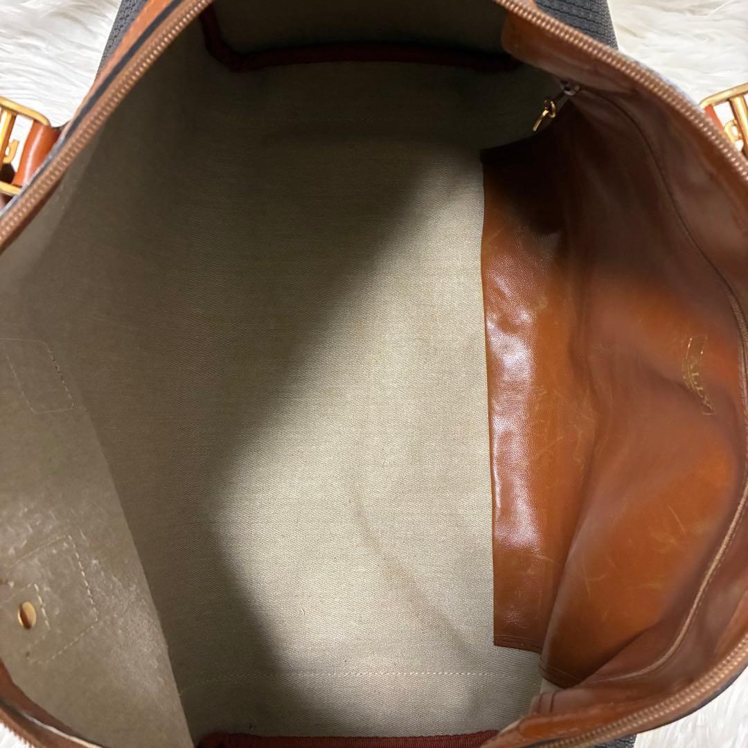 BALLY バリー　ボストンバッグ　かばん　黒　レザー　ロゴ　旅行　茶色