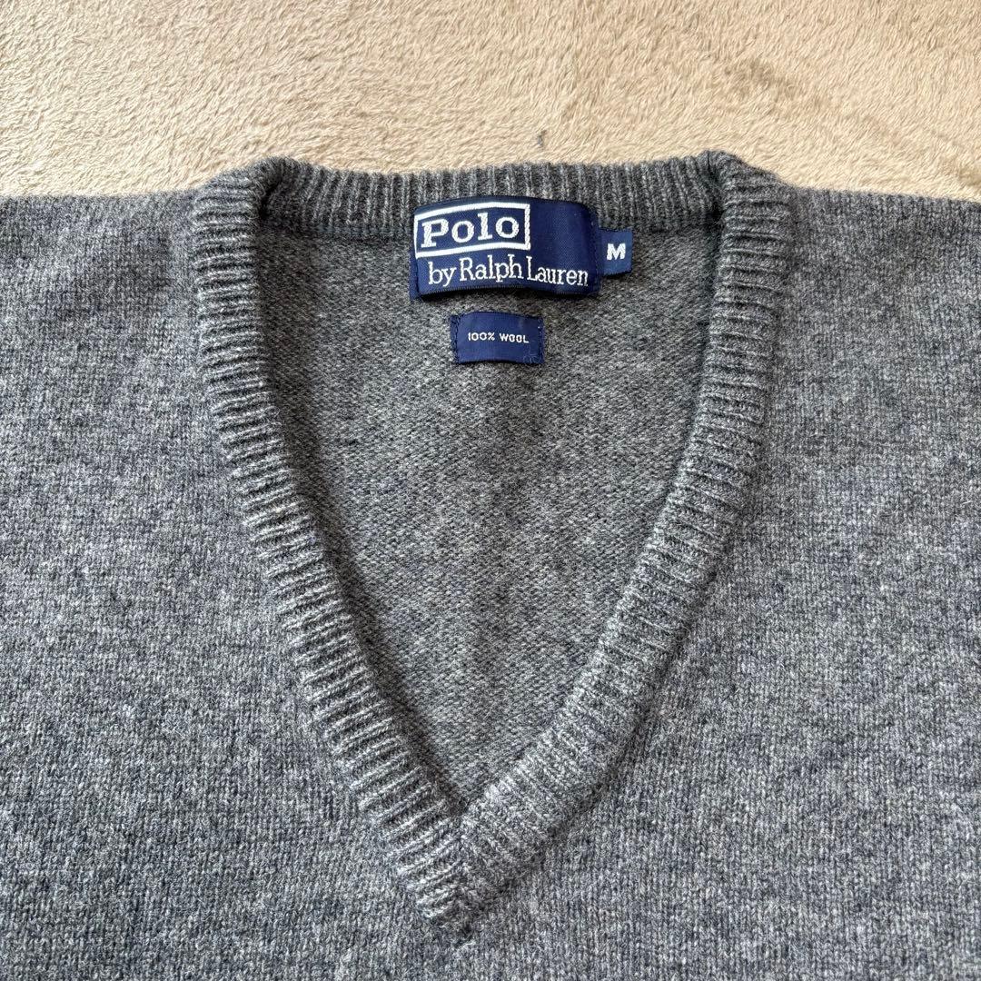 【極稀少】Polo by Ralph Lauren ポニー刺繍 ウールベスト