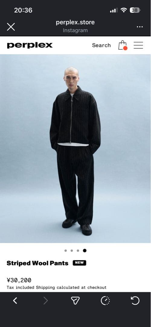 ジャケット・アウター Perplex size xs