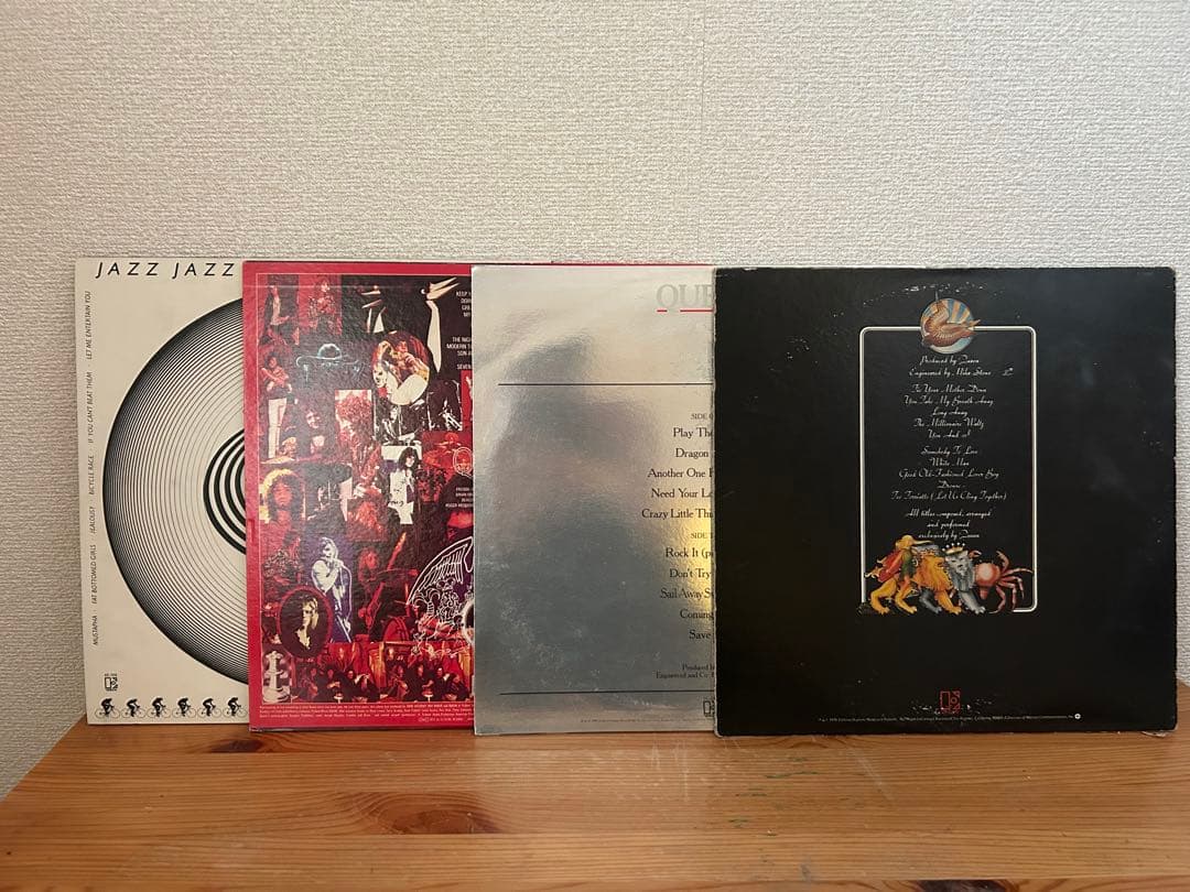 Queen クイーン　レコード 4枚セット