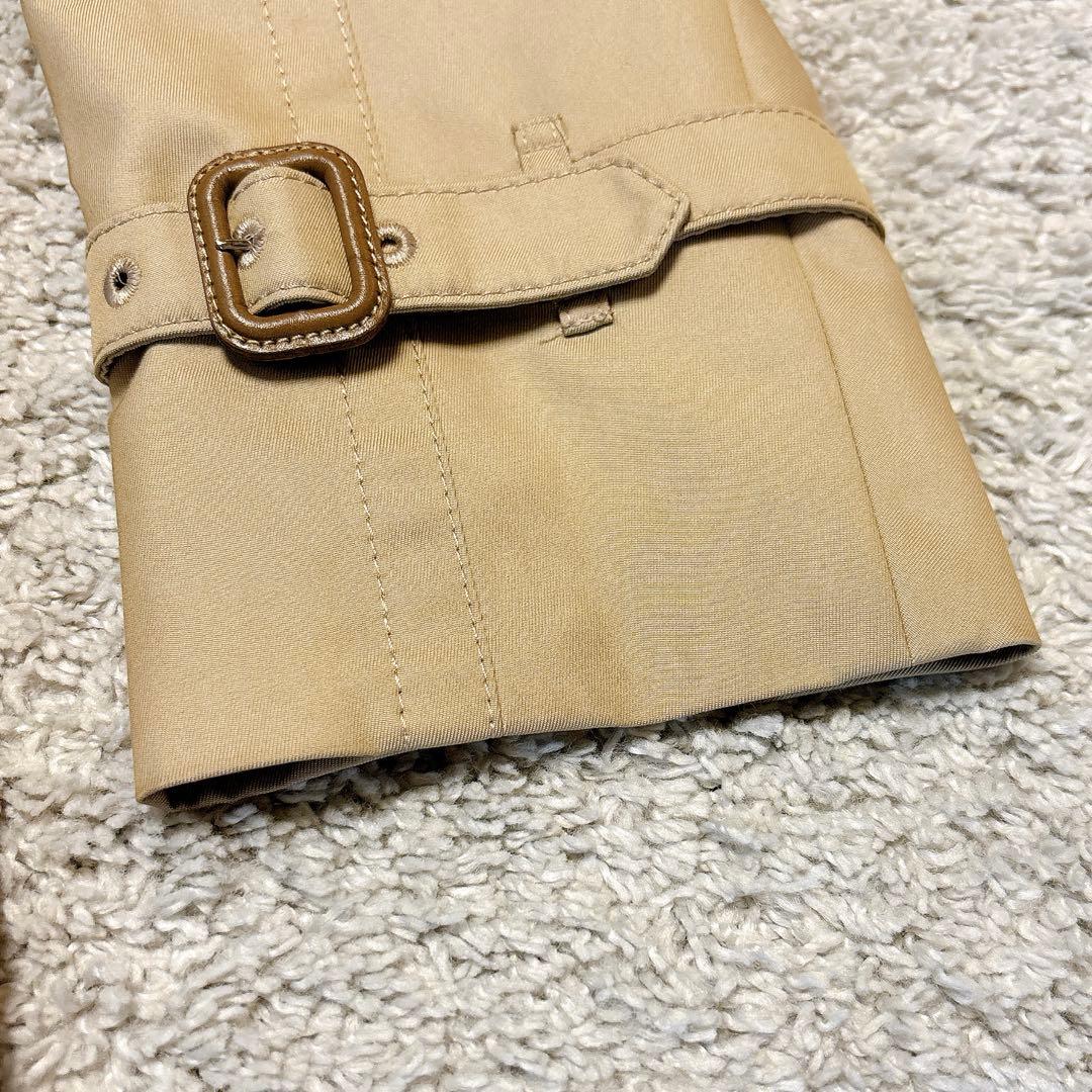 【美品】アクアスキュータム ロングトレンチコート8 ライナー　マキシ丈