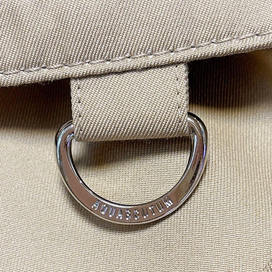 【美品】アクアスキュータム ロングトレンチコート8 ライナー　マキシ丈