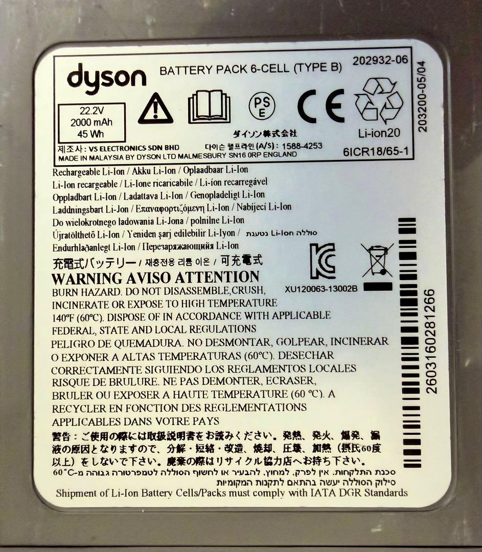 【良品】Dyson ダイソン DC45 分解清掃済
