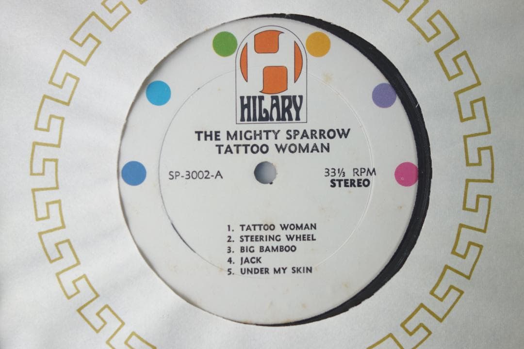 Mighty Sparrow / Tattoo Woman オリジナルジャケ
