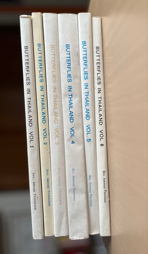 BUTTERFLIES IN THAILAND 全6巻セット