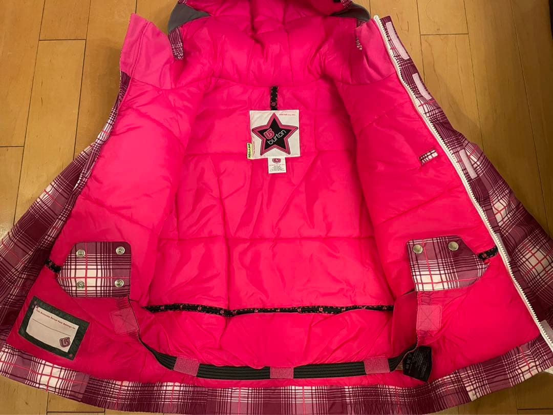 【BURTON】スノーボードウエア上下セット約140cmキッズ