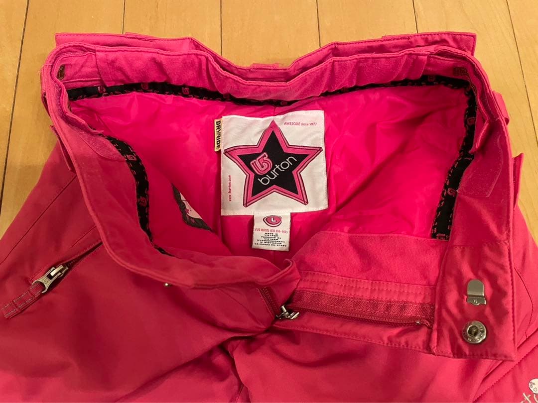 【BURTON】スノーボードウエア上下セット約140cmキッズ