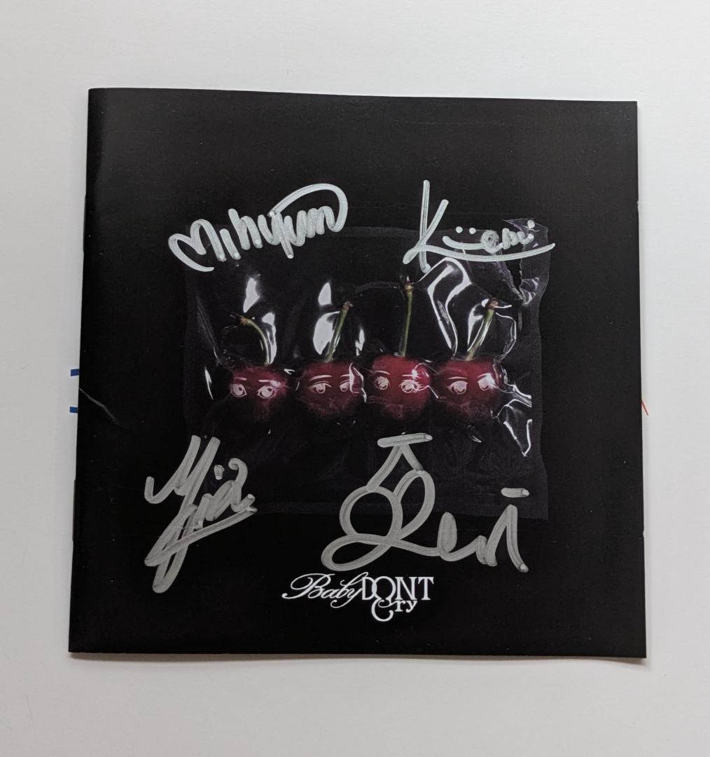 ★非売品◆サインCD◆Baby DONT Cry◆F Girl◆国内発送