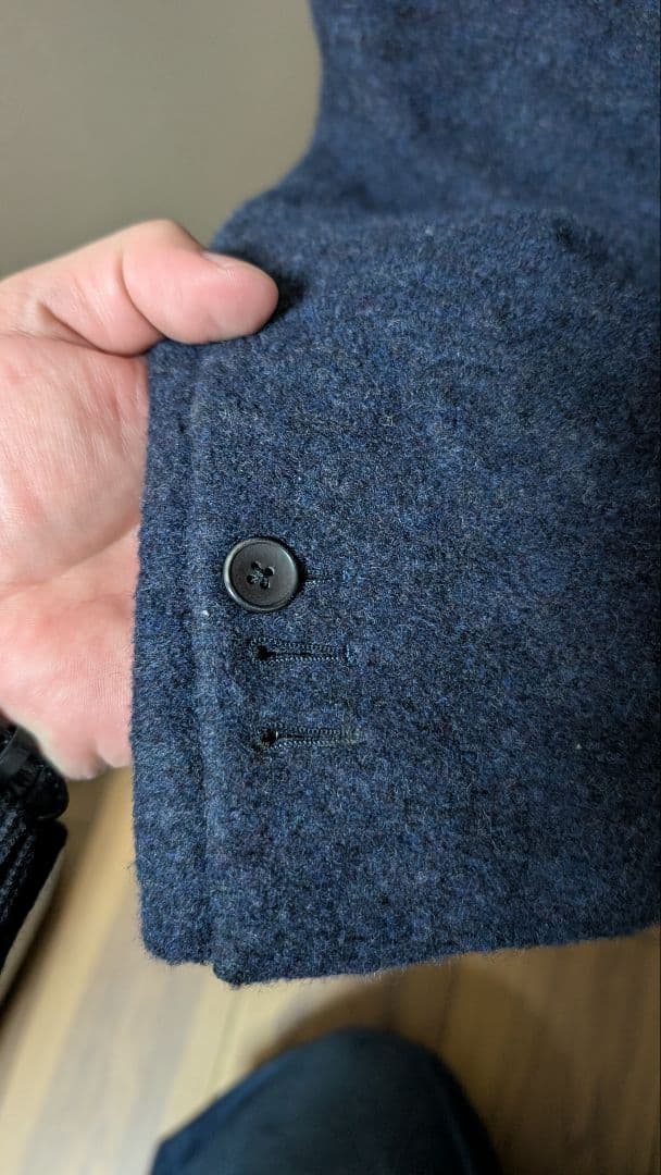 RING JACKET テーラードジャケット 46 ダークブルー