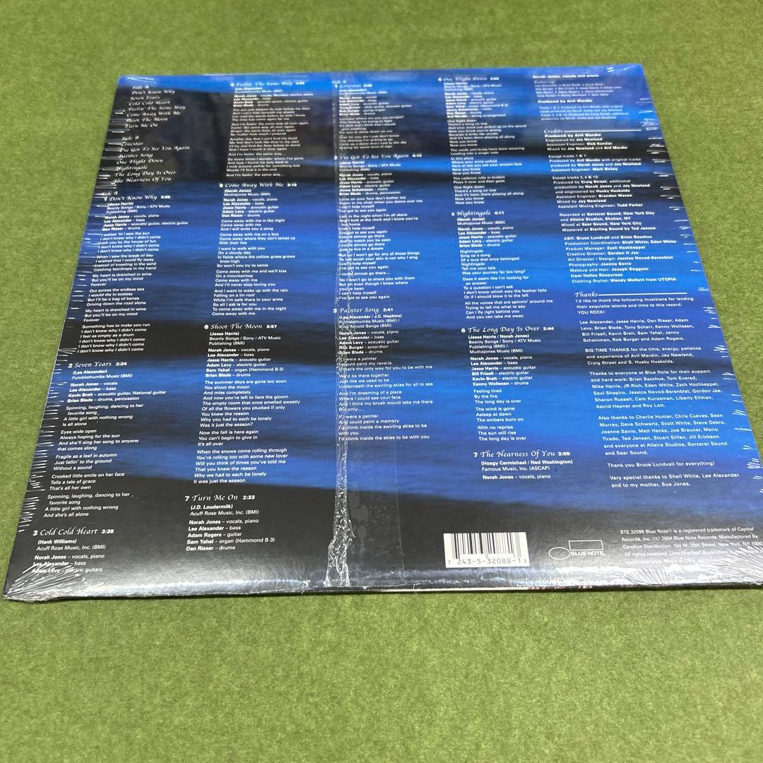 ノラ・ジョーンズ／カム・アウェイ・ウィズ・ミー アナログレコード盤