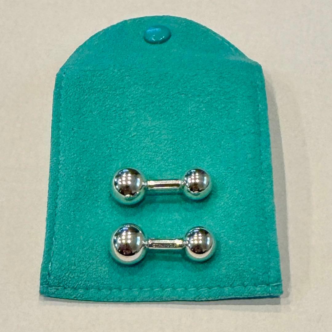 Tiffany & Co. ダンベル型カフリンクス 925シルバー