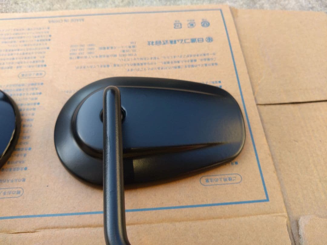 ハーレーダビッドソン純正 XL883N アイアン ノーマルミラー 片側ギズ補修