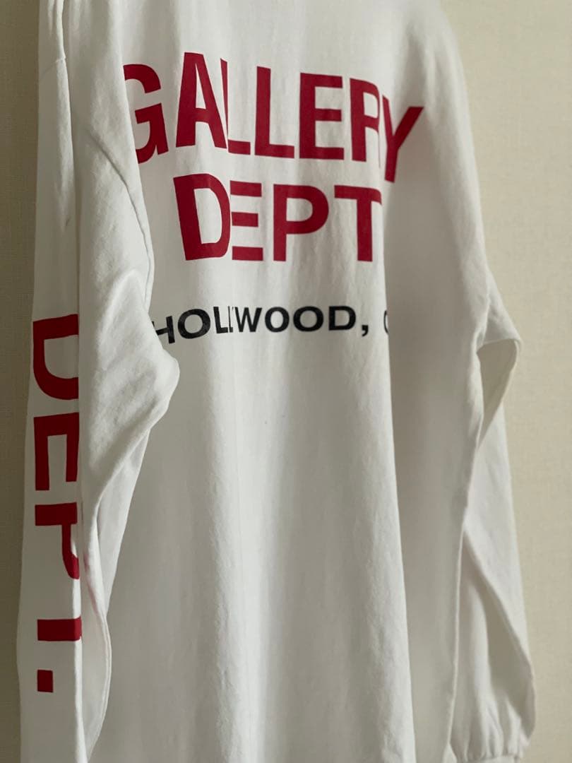 GALLERY DEPT. ホワイト Tシャツ　ロンT ギャラリーデプト　正規品