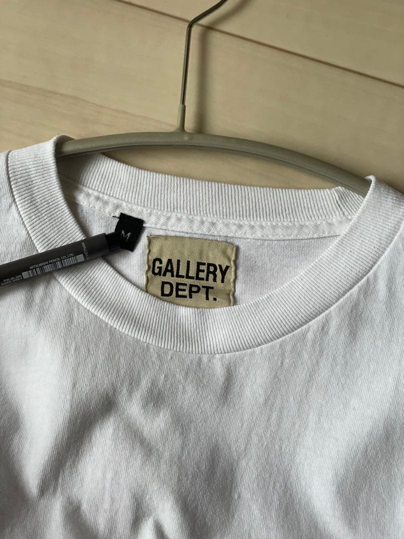 GALLERY DEPT. ホワイト Tシャツ　ロンT ギャラリーデプト　正規品