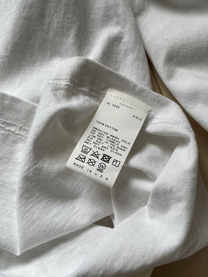 GALLERY DEPT. ホワイト Tシャツ　ロンT ギャラリーデプト　正規品