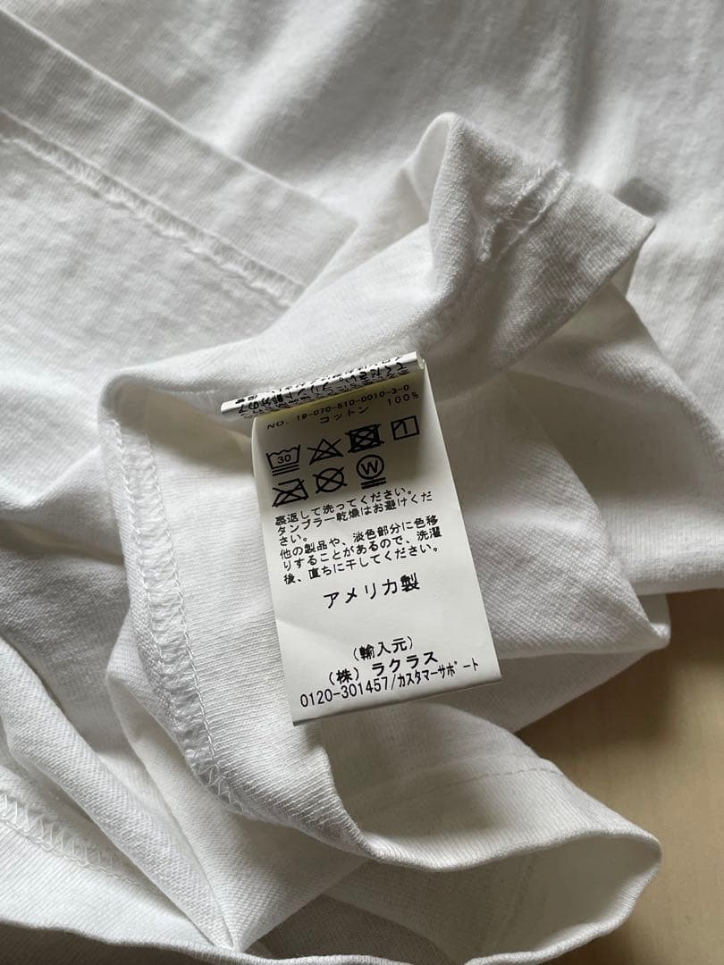 GALLERY DEPT. ホワイト Tシャツ　ロンT ギャラリーデプト　正規品