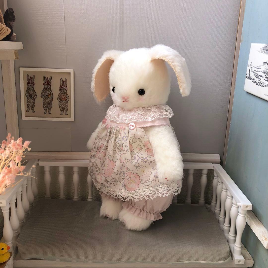 ハンドメイド　ましろロップちゃんの初節句　うさぎのぬいぐるみ
