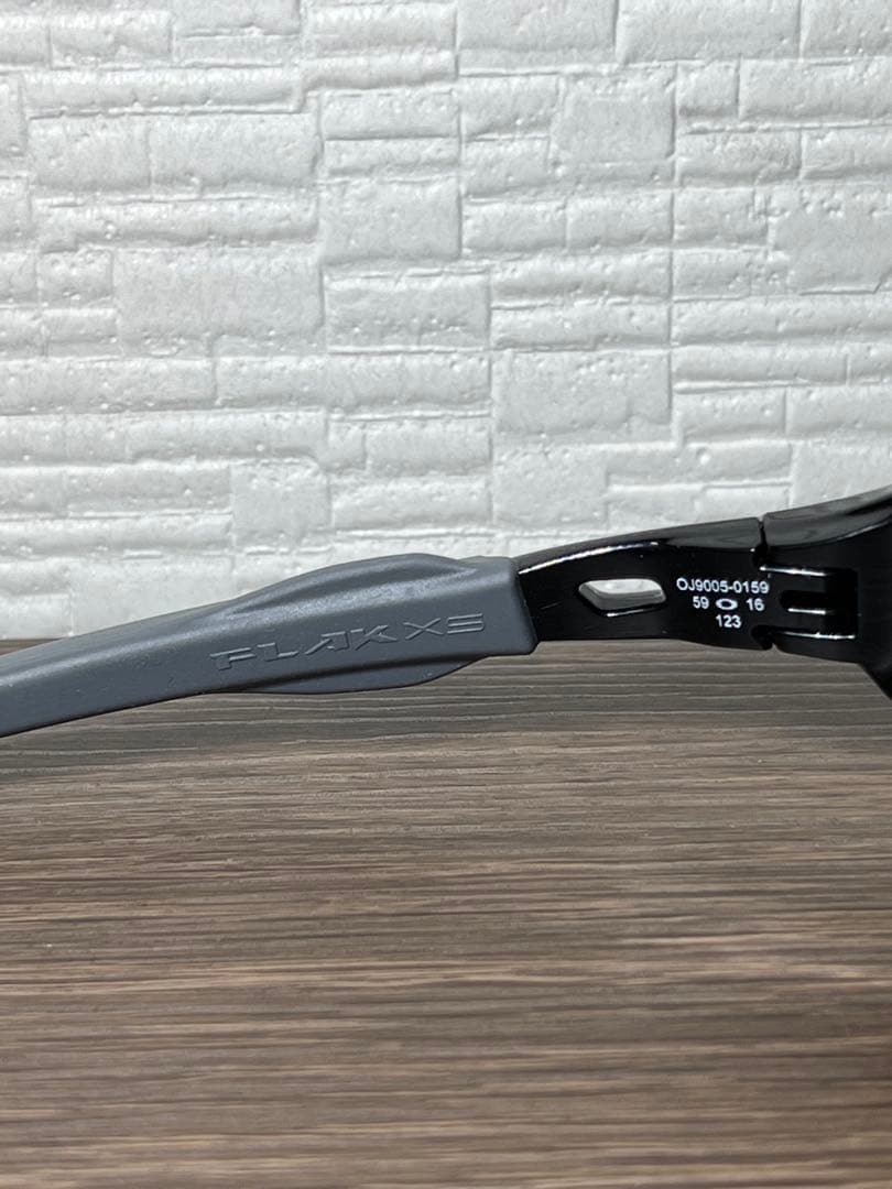 Oakley スポーツサングラス ブラック/グレー