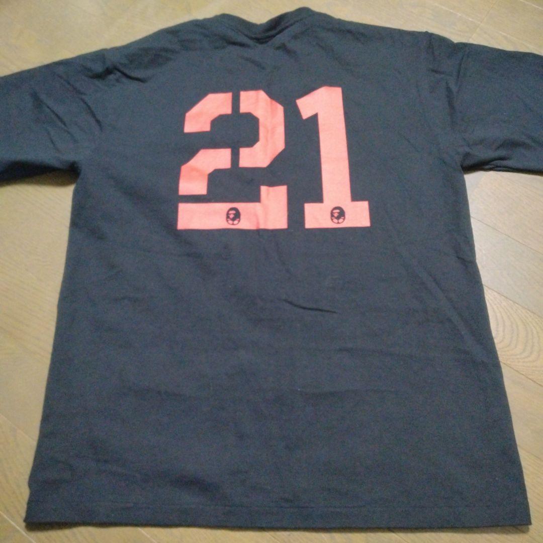 A BATHING APE Tシャツ Lサイズ ドイツ/ブラック