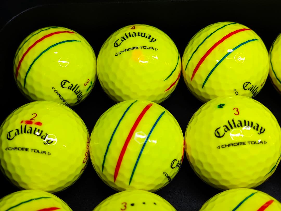 ✨美品✨Callaway CHROME TOUR ロストボール 2ダース