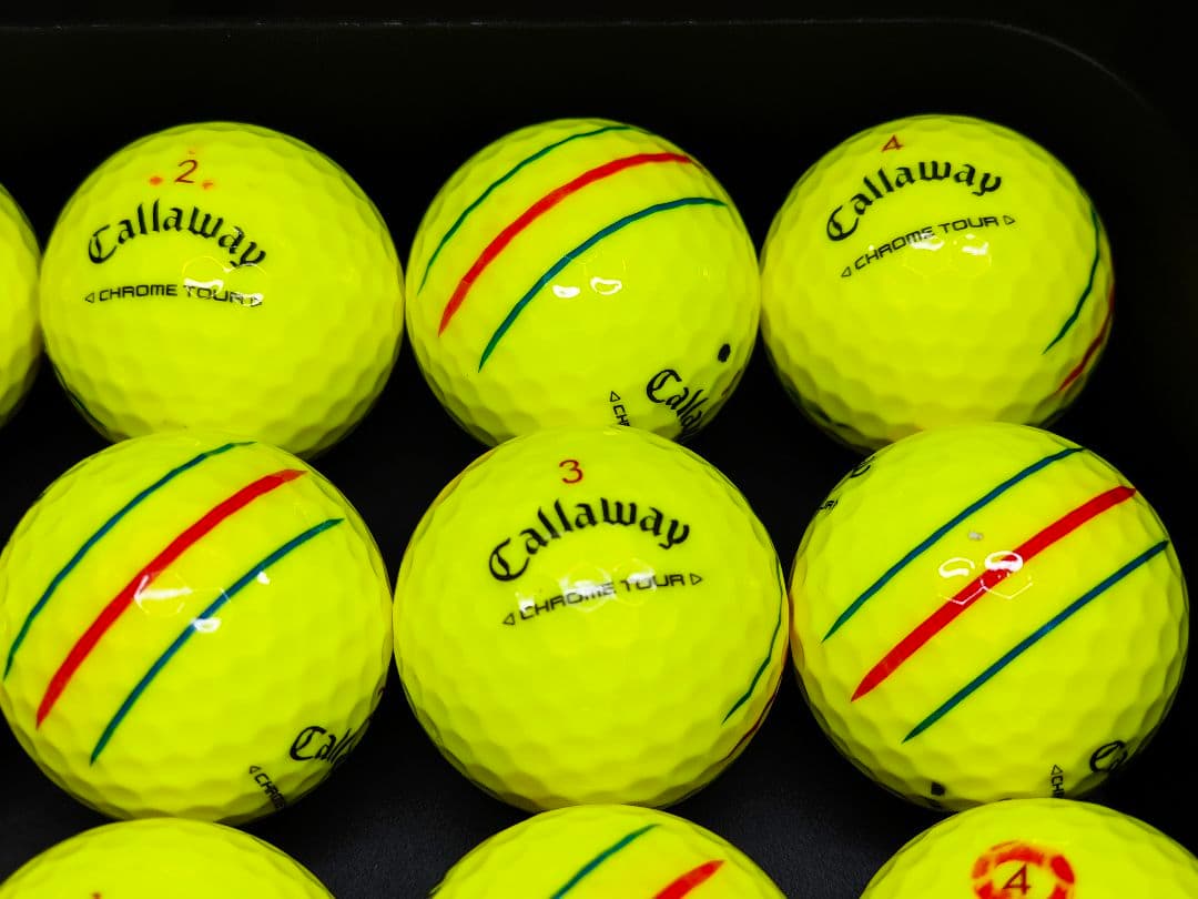 ✨美品✨Callaway CHROME TOUR ロストボール 2ダース