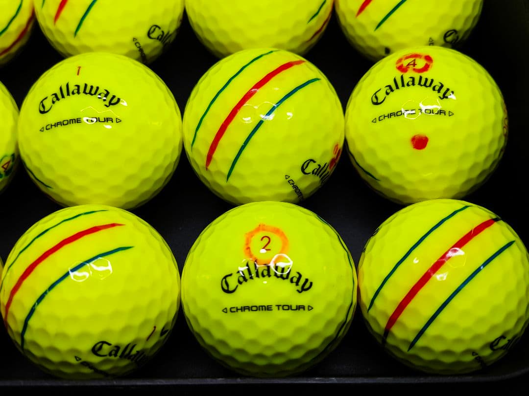 ✨美品✨Callaway CHROME TOUR ロストボール 2ダース
