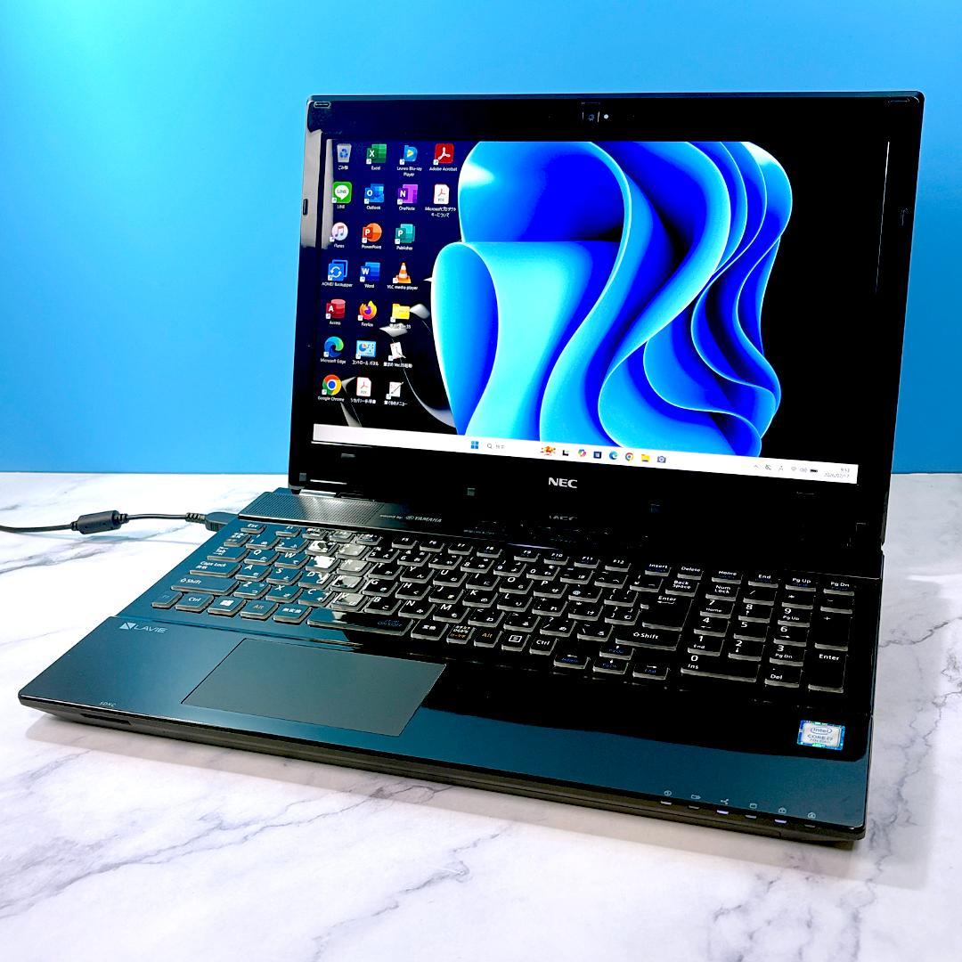 Corei7・16GB・SSD・フルHD・ブルーレイ・ノートパソコン・オフィス付