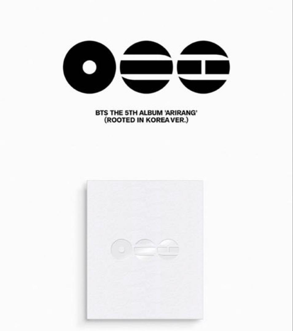 BTS ARIRANG 3 形態 各5枚　5セット合計15枚　 新品・未開封