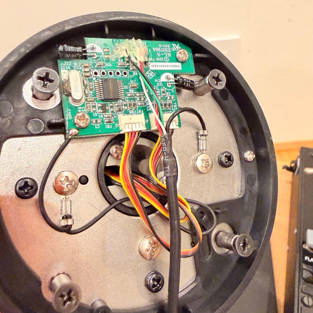 THRUSTMASTER HOTAS WARTHOGフライトシミュレータ 現状品