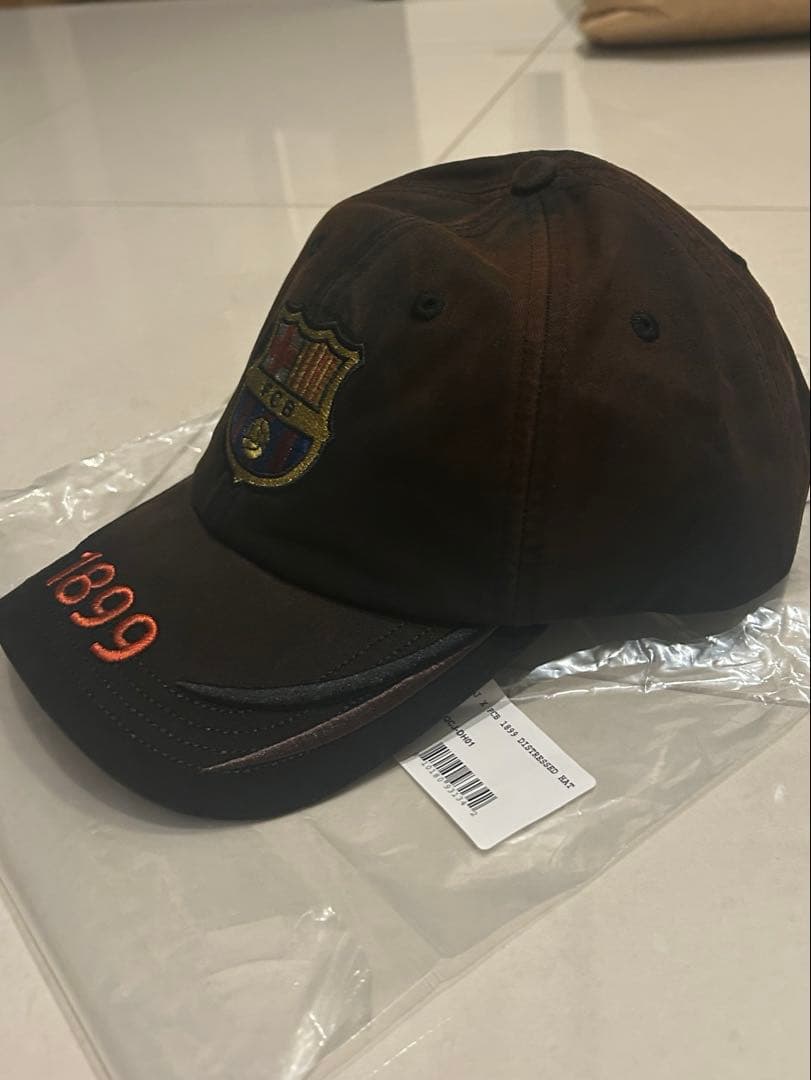 CJ X FCB 1899 DISTRESSED HAT バルセロナ