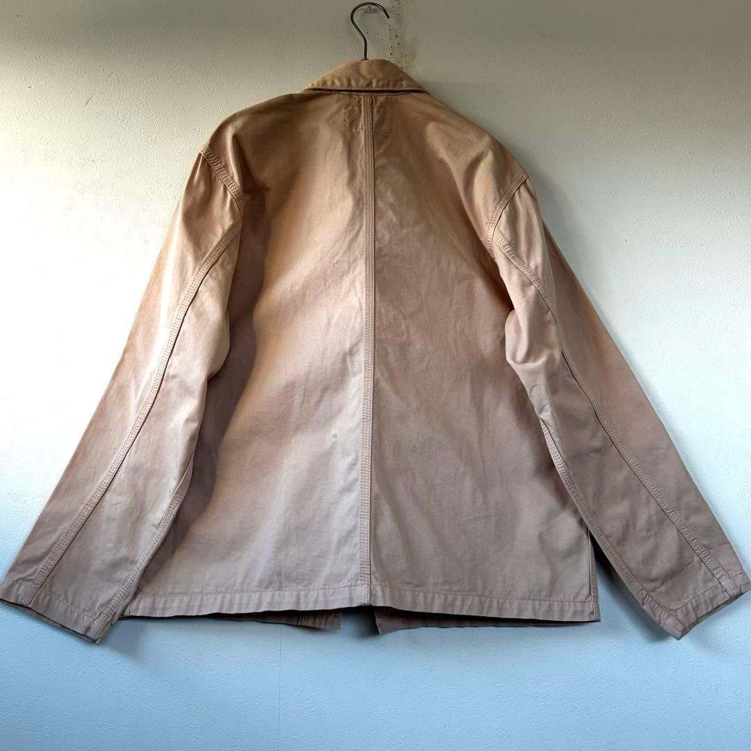 【匿名配送】カーハート 薄ピンクW ミシガンコート カバーオール ペンキ 綿
