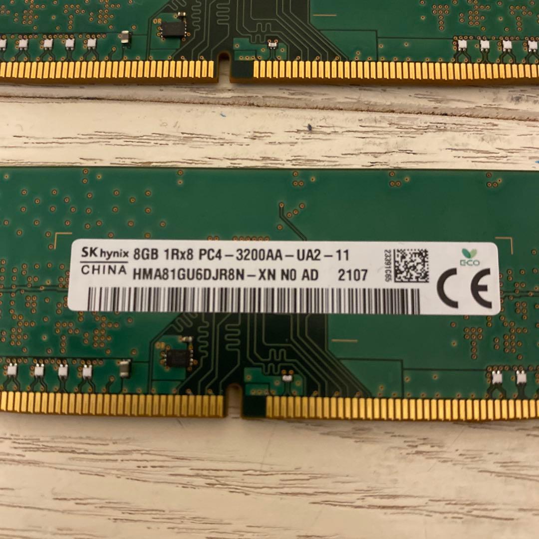 SKhynix DDR4 16GB(8GB×2枚) 3200