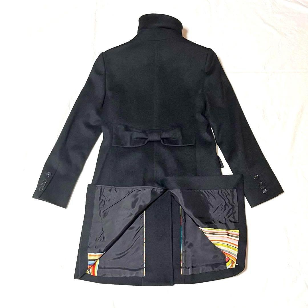 ⭐️美品⭐️ポールスミス⭐️チェスターコート⭐️ブラック⭐️42⭐️マルチカラー