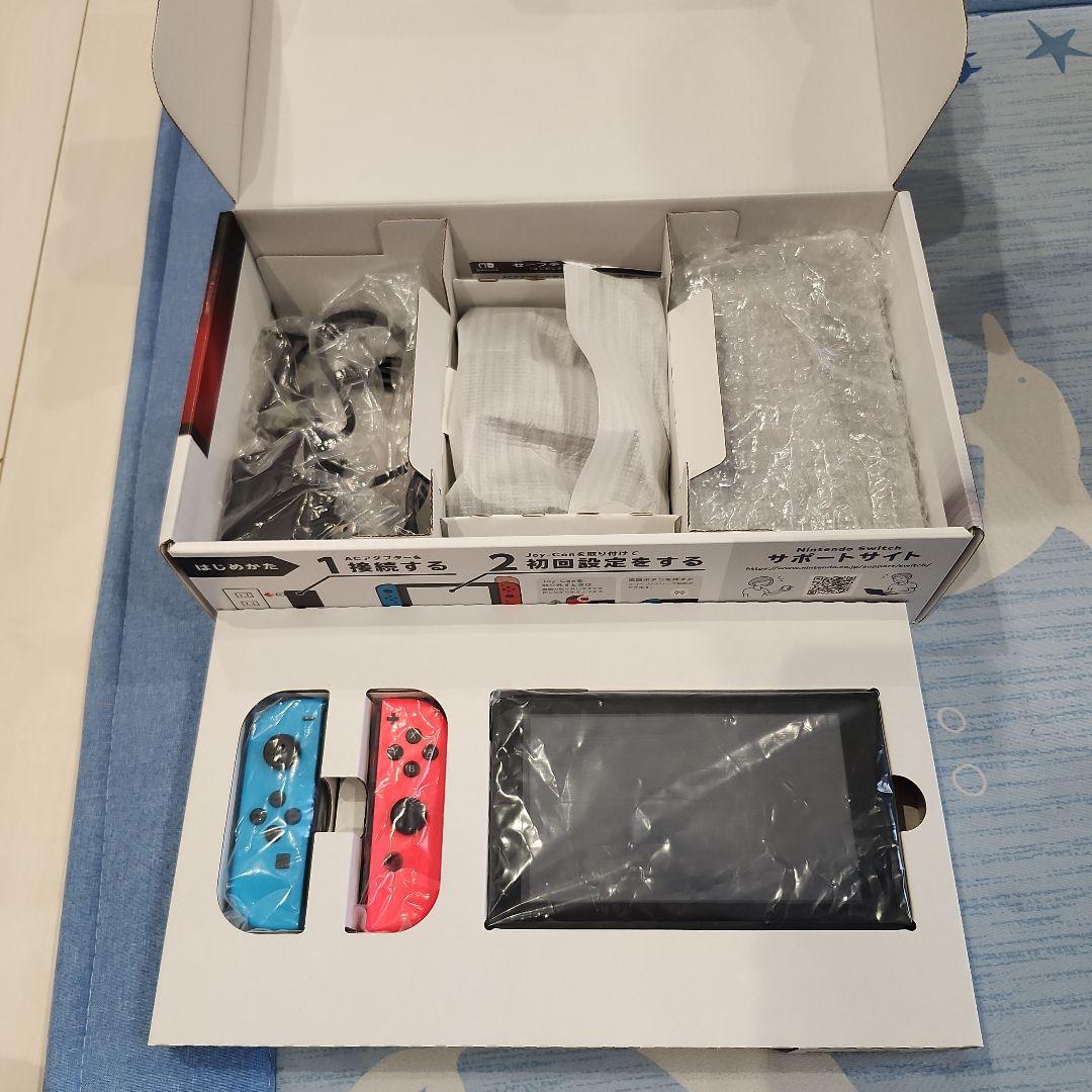 Nintendo Switch ネオンブルー/ネオンレッド 未対策本体2017年