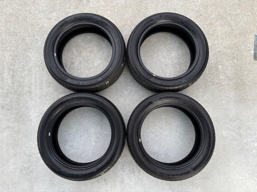 ほぼ新品 ほぼ25年製 バリ山 ブルーアース ES32 165/55r15 4本