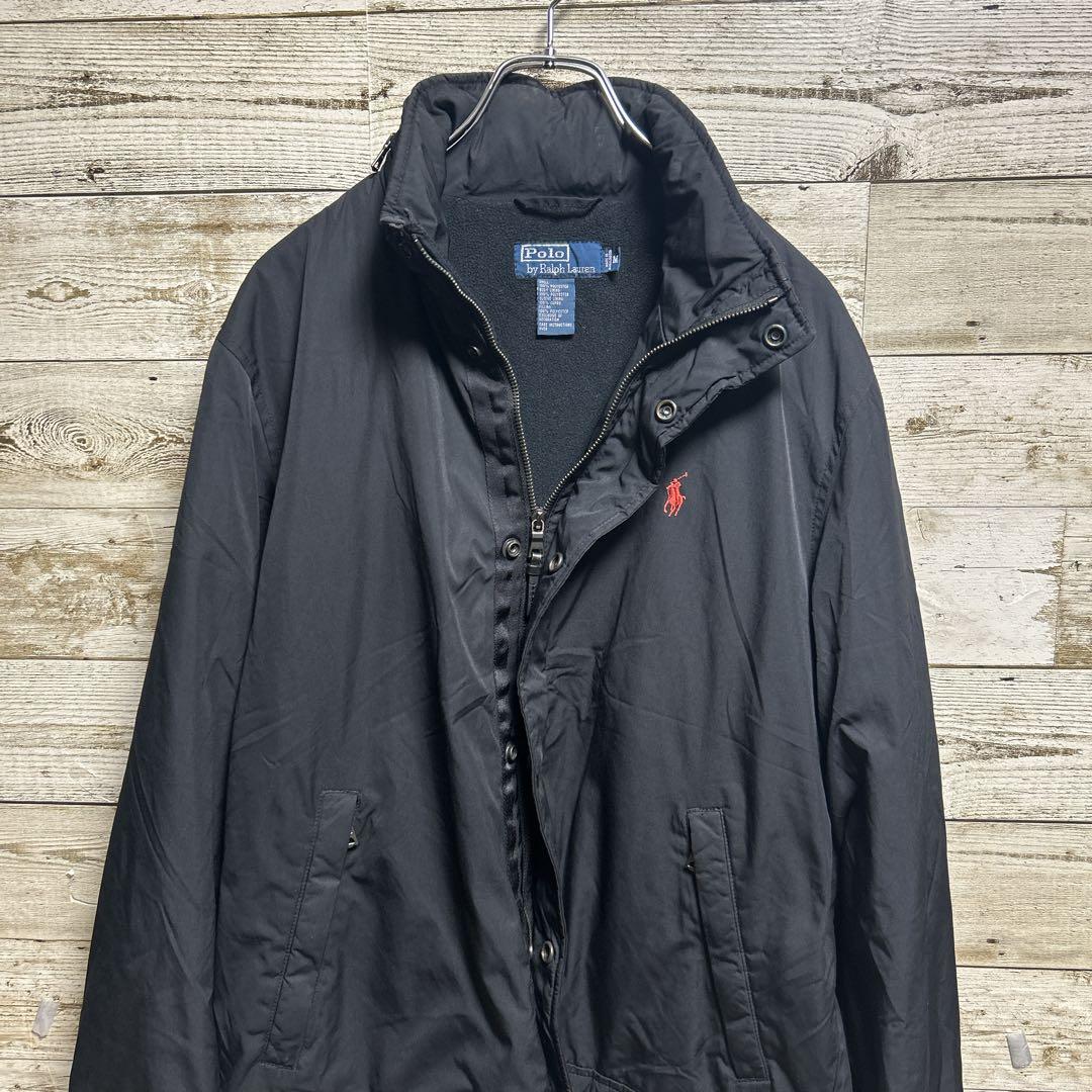188【人気即完売品】ラルフローレン☆ワンポイント刺繍ロゴフード収納ジャケット